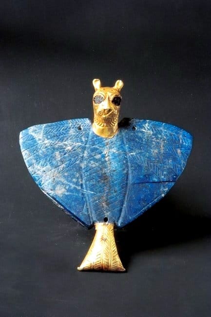 What is the Fishy Context of Anzu the Lion-Headed Eagle?